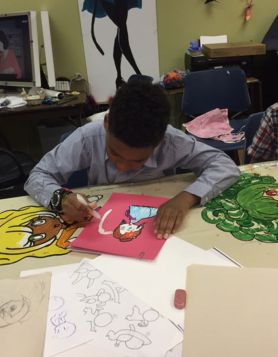 Cartooning (ages 6-9)