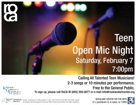 Calling All Talented Teen Musicians! 2-3 songs or 10 minutes per performance. Free to the General Public.